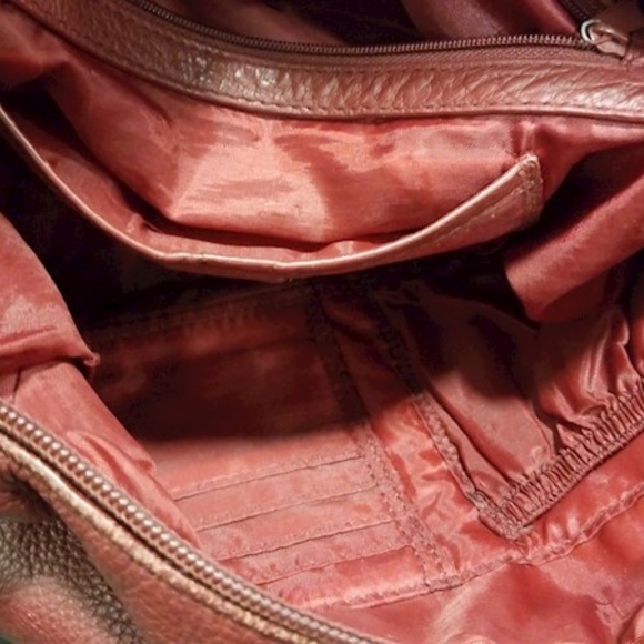 Fortuna Valentino Deep Red Shoulderbag Purse - Picture 7 of 7